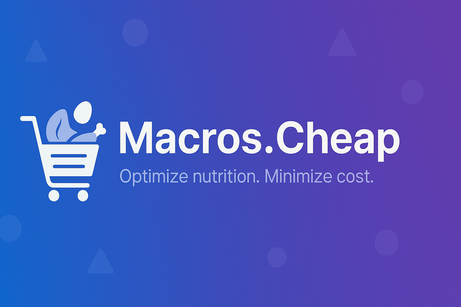 Macros.cheap web application interface